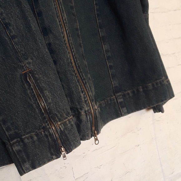 Denim & Co Jeans  FurJacket - Picture 2 of 6